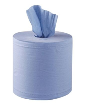 Centre Feed 2ply Blue Standard Roll