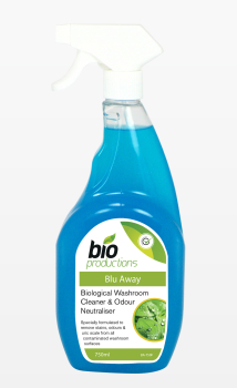 Blu-Away Washroom Cleaner & Odour Neutraliser 750ml Blu-Away Washroom Cleaner & Odour Neutraliser 750ml
