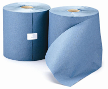 Leonardo Roll Towel Blue 1Ply