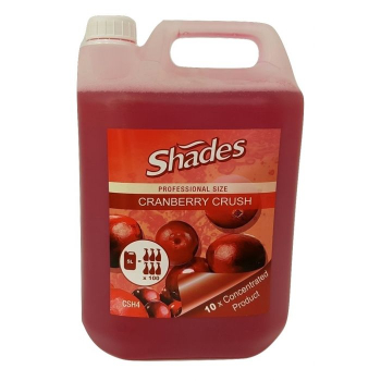 AIR FRESHENER CRANBERRY CRUSH CONCENTRATED 5LTR AIR FRESHENER CRANBERRY CRUSH CONCENTRATED 5LTR