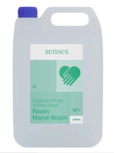 Foam Antibacterial Hand Wash Fragrance-Free 5l