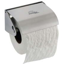 Single Toilet Roll Holder S/S Satin Brushed