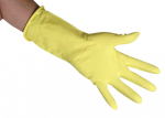 Yellow Rubber Gloves Small