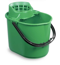 Plastic Mop Bucket Green