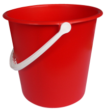 Plastic Bucket Red