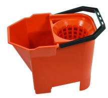 Plastic Heavy Duty Bulldog 7ltr Mop Bucket Red