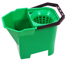 Plastic Heavy Duty Bulldog 7ltr Mop Bucket Green