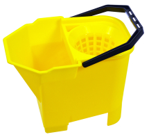 Plastic Heavy Duty Bulldog 7ltr Mop Bucket Yellow