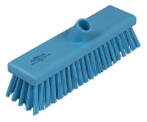 Blue Stiff Hygiene Broom Head 12inch