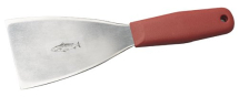 Stainless Steel Red Hand Scraper 75mm
