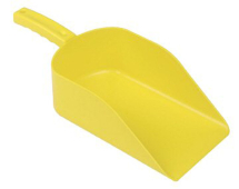 Yellow Plastic Scoop Large