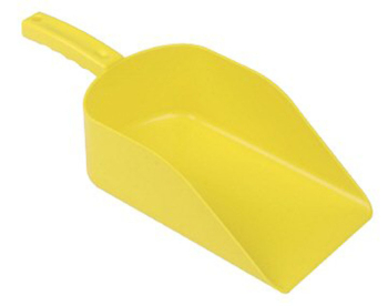 Yellow Plastic Scoop Large Yellow Plastic Scoop Large
