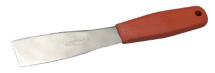Stainless Steel Red Hand Scraper 38mm