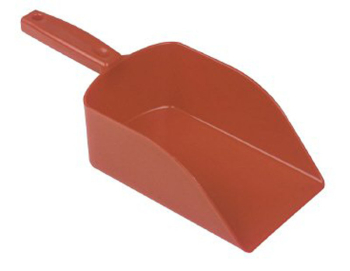Plastic Scoop Red Medium Plastic Scoop Red Medium