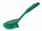 Plastic 9" Green Washing Up Brush