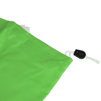 Laundry Bag with Pull String Green