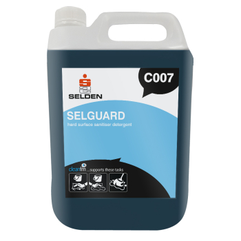 Selguard Hard Surface Cleaner Sanitiser 5ltr