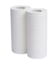 10inch Wiping Rolls 2Ply White 10inch Wiping Rolls 2Ply White