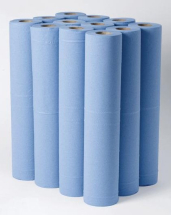 20inch Medical Couch Rolls 3ply Blue