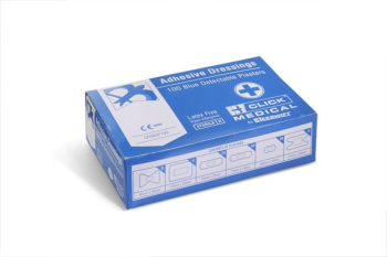 Blue Waterproof Plasters Assorted Blue Waterproof Plasters Assorted