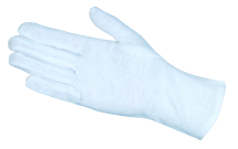 White Cotton Gloves Large