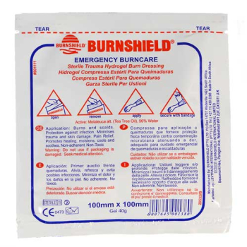 Burnshield Dressing for Small Surface 10X10cm