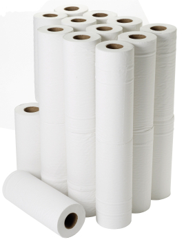 10Inch White Wiping Roll
