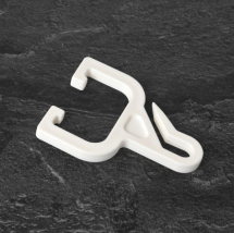 Cubicle Curtain Hook with Outside Runner Cubicle Curtain Hook with Outside Runner