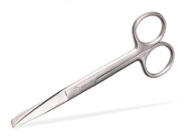 Dressing Scissors Straight Sharp/Blunt 12.5cm
