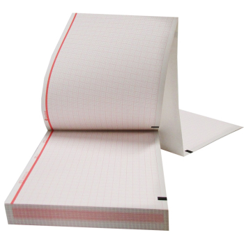 GE Mac 800 ECG Paper Z-Fold 150 Sheets 110x140mm