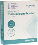 Kliniderm Foam Silicone Border 7.5x7.5cm