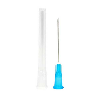 Hypodermic Needles 23g x 25mm (1Inch) Blue