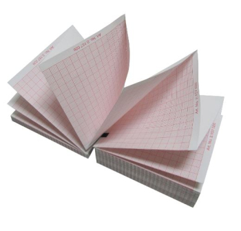 Welch Allyn 210x280mm Z-Fold ECG Paper