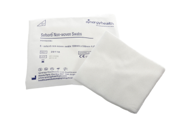 Sofsorb Non-Woven Swabs Sterile 7.5x7.5cm
