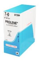 Prolene Polypropylene Suture 3/8 Circle Cutting Prime Needle W8020T