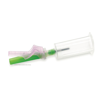 Vacutainer Eclipse Blood Collection Needle 21g Green with Holder
