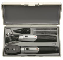 Heine M3000 DI Diagnostic Set 2 Handles in Hard Case Heine M3000 DI Diagnostic Set 2 Handles in Hard Case