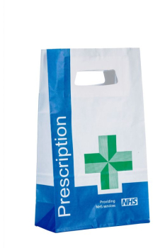 P8 Green Cross Prescription Bags