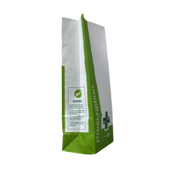 P4E Green Cross Prescription Bags