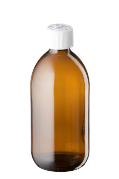 500ml Amber Glass Medopac Bottles