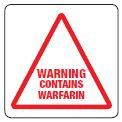 Prescription Labels 'Contains Warfarin'