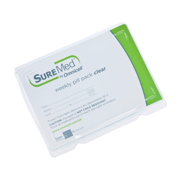 Suremed Weekly Pill Pack with Clear Seals CL01