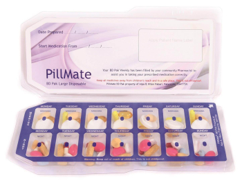 Pillmate Smart Pak Large (2 Times Daily for 7 Days)