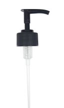 Black Ribbed Lotion Pump 28/410 Black Ribbed Lotion Pump 28/410