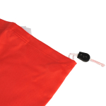 Laundry Bag with Pull String Red