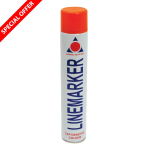 Aerosol Line Marking Paint Orange 750ml