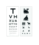 Eye Test Chart 2 Sided 3m
