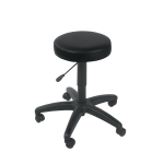 Examination Stool with Casors - Black