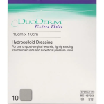 DUODERM EXTRA THIN DRESSINGS 10X10CM