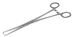 Luer Vulsellum Forceps 23cm
